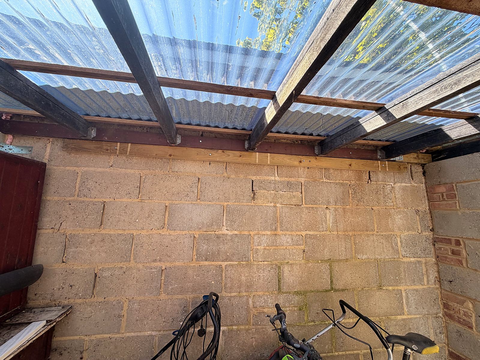 Lean-to repairs